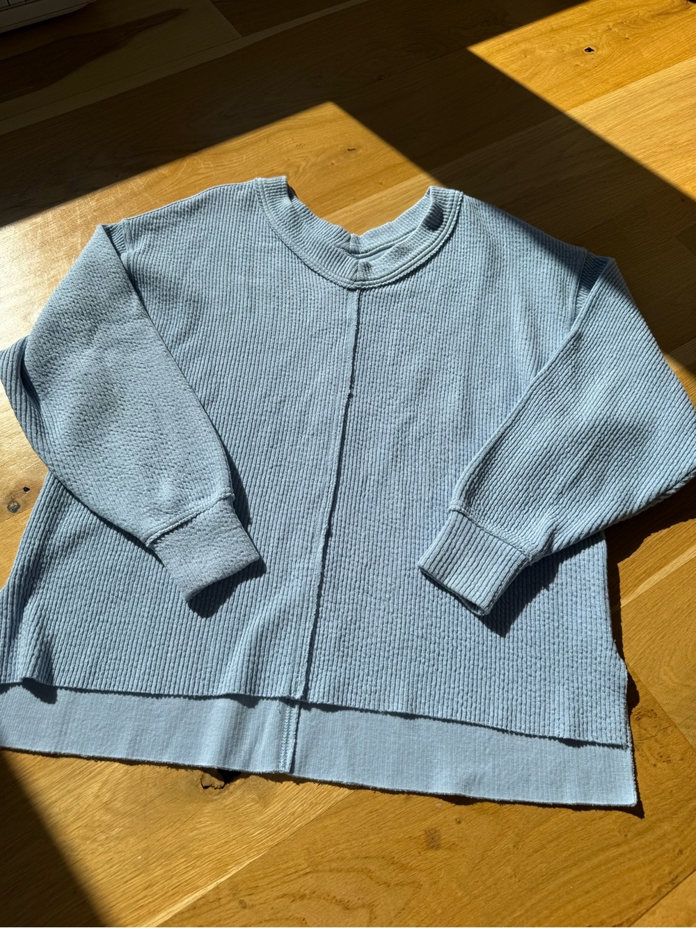 Aerie blue knit sweater